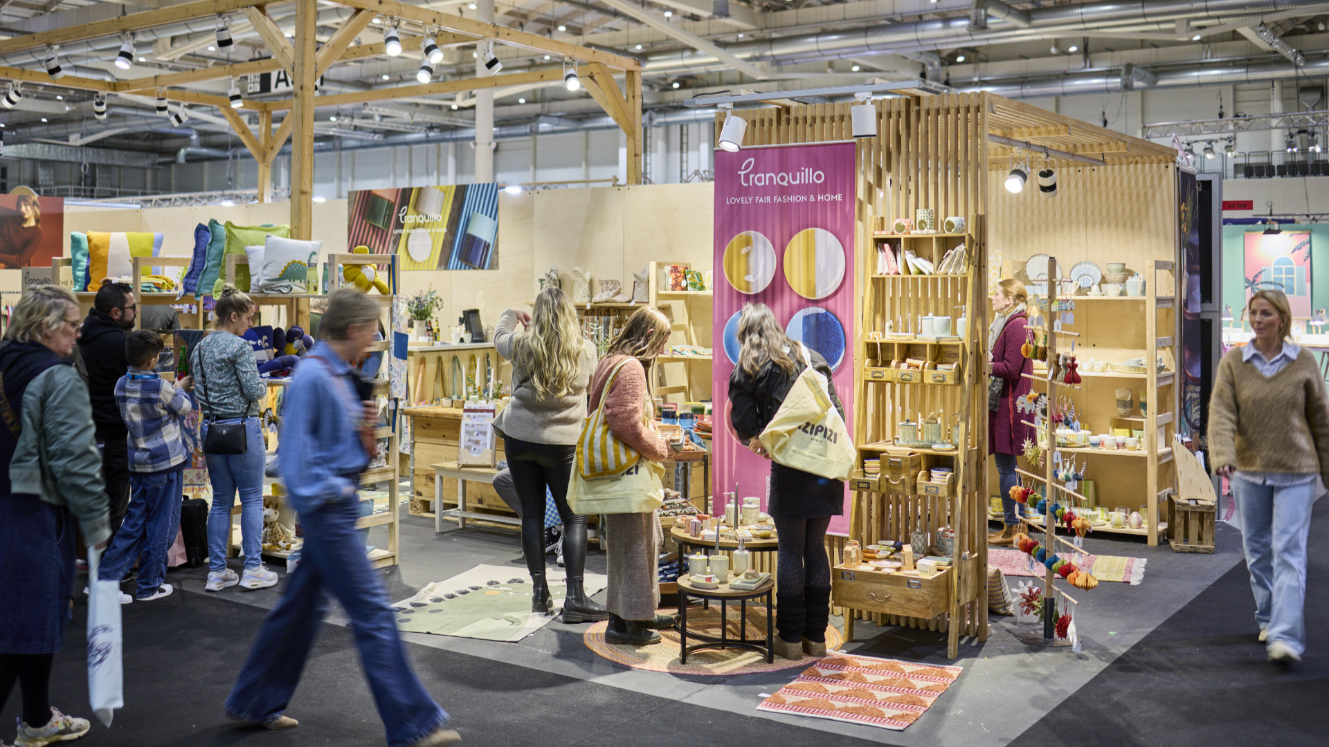 Gute Orderlaune allenthalben: Die Nordstil Winter hat einen guten Start in die neue Geschäftssaison hingelegt. Foto: Messe Frankfurt / Rolf Otzipka